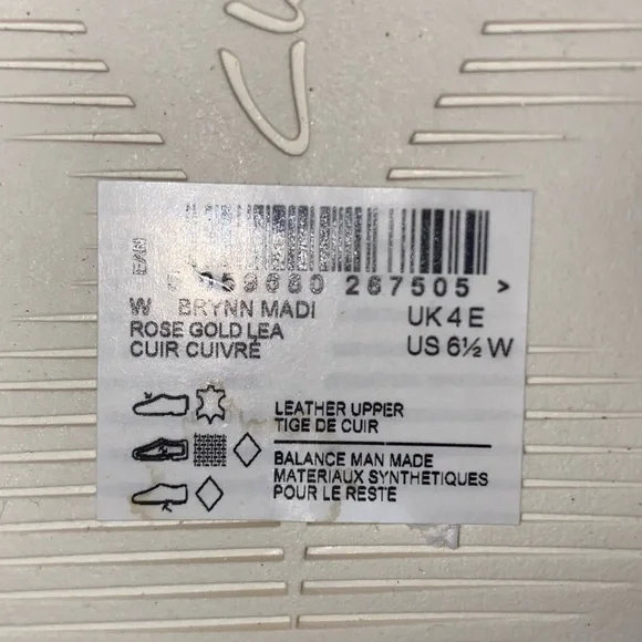 Clarks Brynn Madi Sandal in Leather Rose Gold Size 6.5W NWT - Picture 8 of 8